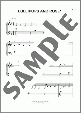 Lollipops And Roses(Jack Jones) 楽譜 その他 ダウンロード