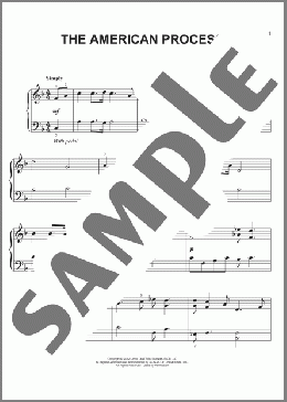 The American Process(Lincoln (Movie)) 楽譜 ピアノ（ソロ） ダウンロード