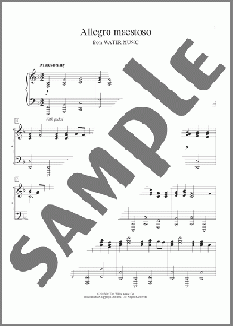 Allegro Maestoso(George Frideric Handel) 楽譜 ピアノ（ソロ） ダウンロード