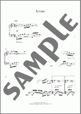 Arioso(Johann Sebastian Bach) 楽譜 ピアノ（ソロ） ダウンロード