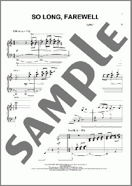So Long, Farewell (from The Sound Of Music) (arr. Phillip Keveren)(Rodgers & Hammerstein) 楽譜 ピアノ（ソロ） ダウンロード
