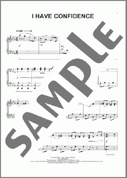 I Have Confidence (from The Sound Of Music) (arr. Phillip Keveren)(Rodgers & Hammerstein) 楽譜 ピアノ（ソロ） ダウンロード