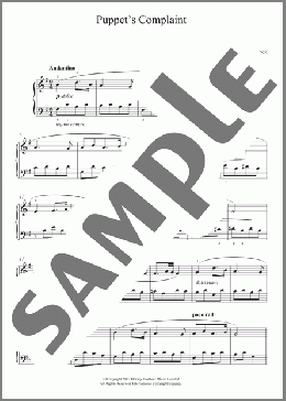 Puppet's Complaint(Cesar Franck) 楽譜 ピアノ（ソロ） ダウンロード