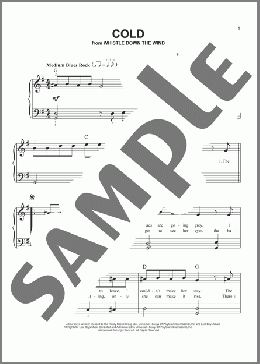 Cold(Jim Steinman/Andrew Lloyd Webber) 楽譜 ピアノ（ソロ） ダウンロード