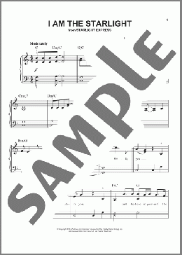 I Am The Starlight(Richard Stilgoe/Andrew Lloyd Webber) 楽譜 ピアノ（ソロ） ダウンロード