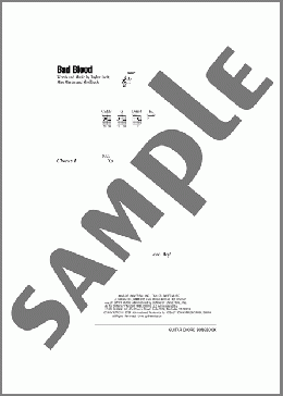 Bad Blood(Taylor Swift) 楽譜 ギター（コード） ダウンロード