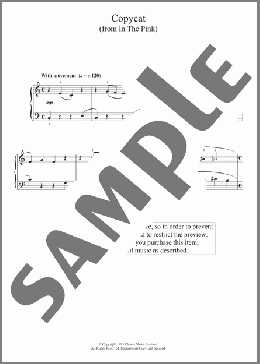 Copycat (from In The Pink)(Brian Chapple) 楽譜 ピアノ（ソロ） ダウンロード
