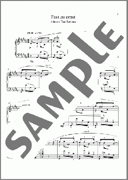 Almost Too Serious, Op. 15, No. 10(Jeffrey Biegel) 楽譜 ピアノ（ソロ） ダウンロード