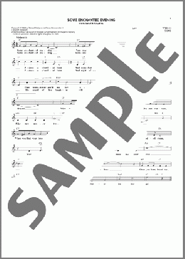Some Enchanted Evening(Oscar Hammerstein II/Rodgers & Hammerstein/Richard Rodgers) 楽譜 その他 ダウンロード