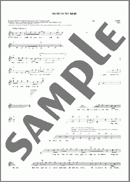 You're In The Band (from School of Rock: The Musical)(Glenn Slater/Andrew Lloyd Webber) 楽譜 その他 ダウンロード