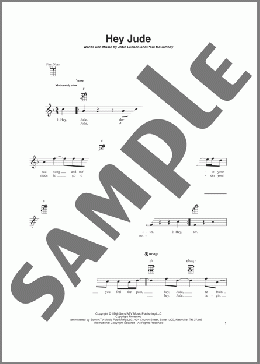 Hey Jude(The Beatles) 楽譜 その他 ダウンロード