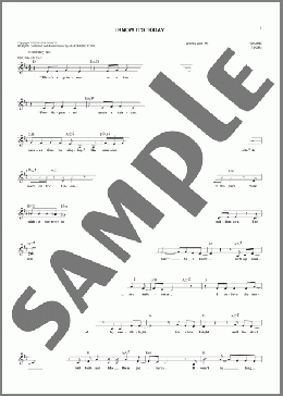I Know It's Today(Jeanine Tesori/David Lindsay-Abaire) 楽譜 その他 ダウンロード