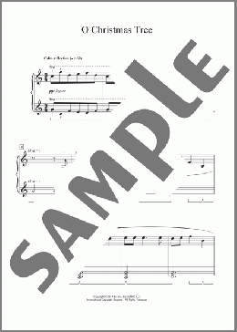 O Christmas Tree(Traditional German Carol) 楽譜 ピアノ（ソロ） ダウンロード