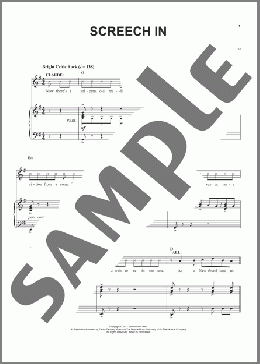 Screech In (from Come from Away)(David Hein/Irene Sankoff/Irene Sankoff & David Hein) 楽譜 ピアノ & ボーカル ダウンロード