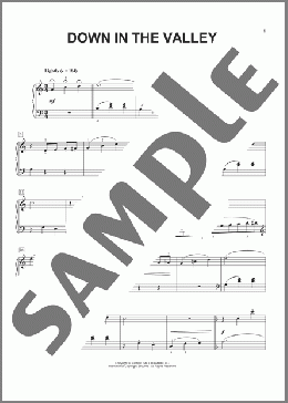 Down In The Valley [Classical version] (arr. Phillip Keveren)(Traditional American Folksong) 楽譜 ピアノ（ソロ） ダウンロード