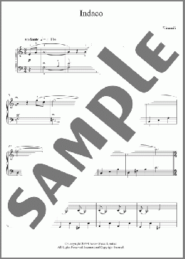 Indaco(Ludovico Einaudi) 楽譜 ピアノ（ソロ） ダウンロード