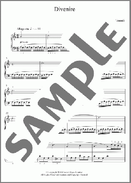 Divenire(Ludovico Einaudi) 楽譜 ピアノ（ソロ） ダウンロード