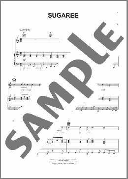 Sugaree(Grateful Dead) 楽譜 ピアノ & ボーカル & ギター ダウンロード