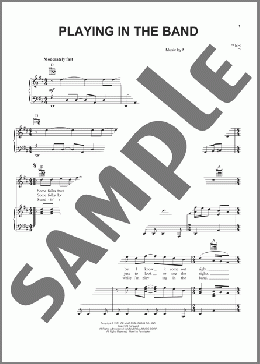 Playing In The Band(Grateful Dead) 楽譜 ピアノ & ボーカル & ギター ダウンロード