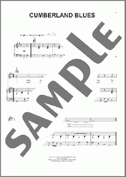 Cumberland Blues(Grateful Dead) 楽譜 ピアノ & ボーカル & ギター ダウンロード