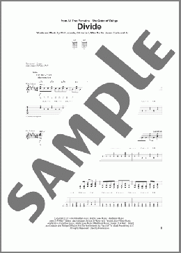 Divide(All That Remains) 楽譜 ギター（ソロ） ダウンロード