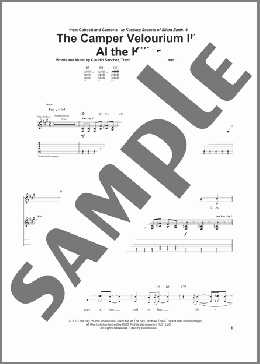 The Camper Velourium III: Al The Killer(Coheed And Cambria) 楽譜 ギター（ソロ） ダウンロード