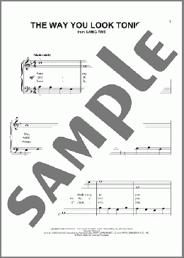 The Way You Look Tonight(Jerome Kern) 楽譜 その他 ダウンロード