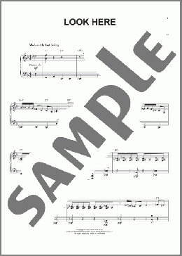 Look Here(Mose Allison) 楽譜 ピアノ & ボーカル ダウンロード