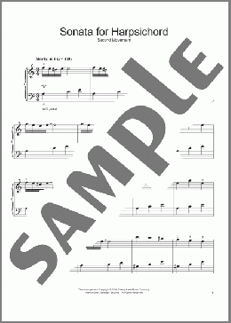 Andantino Espressivo(Giovanni Battista Pergolesi) 楽譜 ピアノ（ソロ） ダウンロード