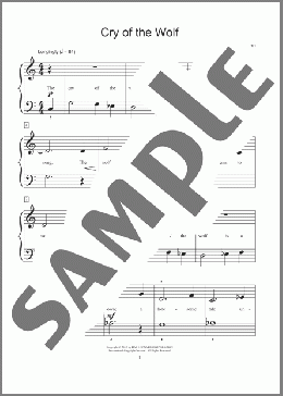 Cry Of The Wolf(Jennifer Linn) 楽譜 ピアノ（ソロ） ダウンロード