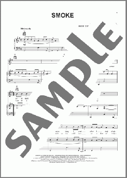 Smoke(A Thousand Horses) 楽譜 ピアノ & ボーカル & ギター ダウンロード