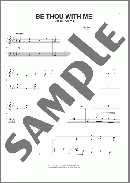 Bist Du Bei Mir(Gottfried Heinrich Stolzel) 楽譜 ピアノ（ソロ） ダウンロード