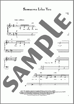 Someone Like You(Linda Eder/Frank Wildhorn) 楽譜 ピアノ（ソロ） ダウンロード