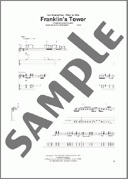 Franklin's Tower(Grateful Dead) 楽譜 ギター（ソロ） ダウンロード