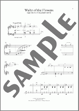 Waltz Of The Flowers (arr. John Thompson)(Pyotr Il'yich Tchaikovsky/John Thompson) 楽譜 ピアノ（ソロ） ダウンロード