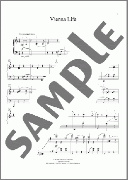 Vienna Life(Johann Strauss/John Thompson) 楽譜 ピアノ（ソロ） ダウンロード