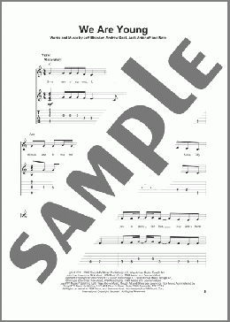 We Are Young(fun./fun. featuring Janelle Monae) 楽譜 ギター（その他） ダウンロード