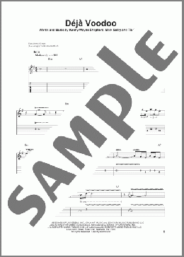 Deja Voodoo(Kenny Wayne Shepherd) 楽譜 ギタースコア ダウンロード