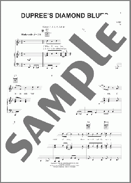 Dupree's Diamond Blues(Grateful Dead) 楽譜 ピアノ & ボーカル & ギター ダウンロード