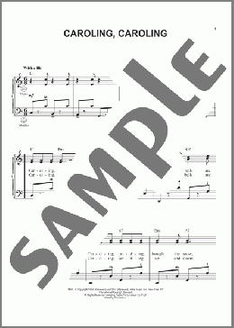 Caroling, Caroling(Gary Meisner/Wihla Hutson) 楽譜 その他 ダウンロード