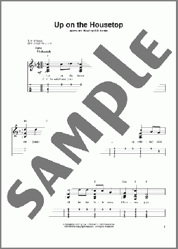 Up On The Housetop(B.R. Hanby) 楽譜 その他 ダウンロード