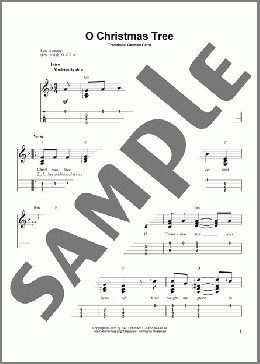 O Christmas Tree(Traditional German Carol) 楽譜 その他 ダウンロード