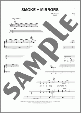 Smoke + Mirrors(Imagine Dragons) 楽譜 ピアノ & ボーカル & ギター ダウンロード