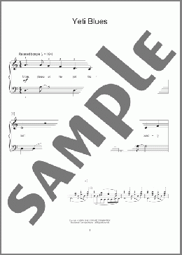 Yeti Blues(Jeremy Siskind) 楽譜 ピアノ（ソロ） ダウンロード