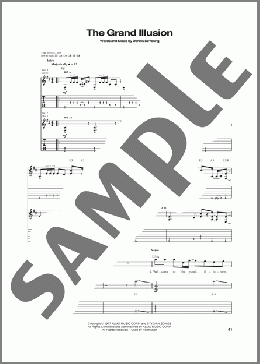The Grand Illusion(Styx) 楽譜 ギター（ソロ） ダウンロード