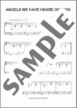 Angels We Have Heard On High(James Chadwick) 楽譜 ピアノ（ソロ） ダウンロード