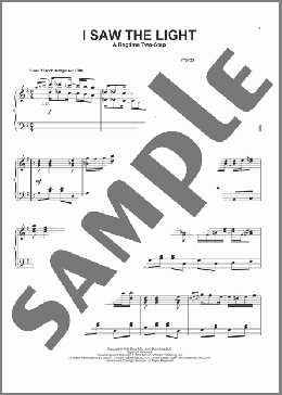 I Saw The Light (arr. Steven K. Tedesco) [Ragtime version](Hank Williams) 楽譜 ピアノ（ソロ） ダウンロード