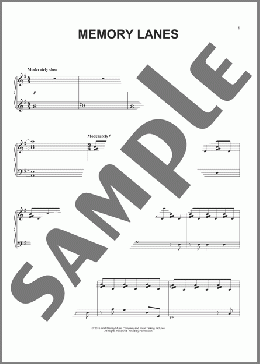 Memory Lanes(Michael Giacchino) 楽譜 ピアノ（ソロ） ダウンロード