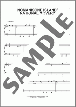 Nomanisone Island/National Movers(Michael Giacchino) 楽譜 ピアノ（ソロ） ダウンロード