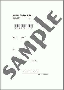 Are You Washed In The Blood?(Elisha A. Hoffman) 楽譜 ピアノ（歌詞 & コード） ダウンロード